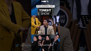 DESTA NGAMBEK CERITANYA DICOLONG VINCENT videolucu tonightshow desta enzy hestipurwadinata [upl. by Notrom]