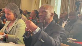 Former South African President Thabo Mbeki speaks on the AU Commission chairpersons role [upl. by Rabah]