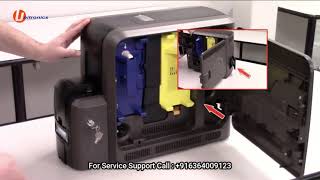 Entrust CR805 amp CR803 Card Printer Maintenance  Part 1 [upl. by Tuckie]