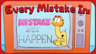 ALL Mistakes in quotMistakes Will Happenquot Garfield amp Friends [upl. by Inaoj687]