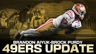 49ers salarycap update Truth over myth when it comes to paying Brandon Aiyuk and Brock Purdy [upl. by Nonnek698]