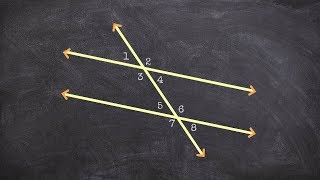 How To Determine If Two Lines are Parallel to Apply Angle Theorems [upl. by Allys745]