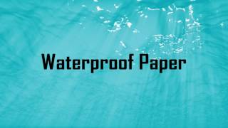 TerraSlate Waterproof Paper [upl. by Garold]