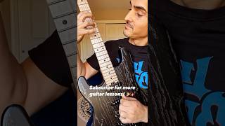 How to get rid of unwanted string￼ noise and messy guitar playing 🎸🔥 guitarlesson shorts [upl. by Inami473]