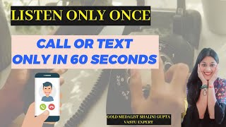 They Will CALL You INSTANTLY After Listening To This 1 Minute Meditation  INSANE RESULTS [upl. by Gosser]