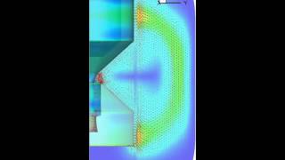 Biconical antenna simulation [upl. by Minnie14]