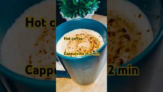 How to Make Coffee cappuccino creemy hot coffeeinstant coffee  झाग वाली कॉफी [upl. by Cusick]