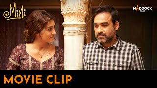 Surrogacy  Kiske Jaisi  Kriti Sanon  Pankaj Tripathi  Mimi  Movie Clip [upl. by Toomay]