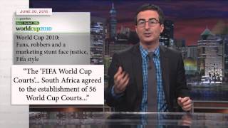 FIFA and the World Cup Last Week Tonight with John Oliver HBO [upl. by Euginomod]