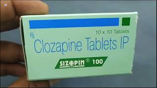 Sizopin 100 Tablet  Sizopin Tablets  Clozapine Tablets  Sizopin 100mg Tablet Uses Side effects [upl. by Holtorf]