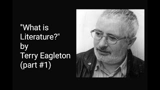 quotWhat is Literaturequot by Terry Eagleton part 1 urduhindi [upl. by Alekat875]