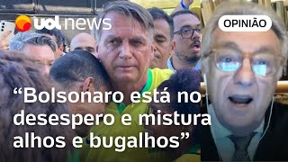 Bolsonaro quer se mostrar popular com Trump por anistia mas mistura alhos e bugalhos  Maierovitch [upl. by Avivah]