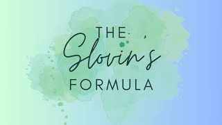 SLOVINS FORMULA [upl. by Nylsoj]