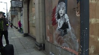 Une nouvelle oeuvre de Banksy apparaît à Londres [upl. by Friederike]