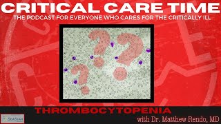 24 Thrombocytopenia with Dr Matthew Rendo MD [upl. by Llerut]