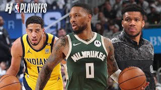 Indiana Pacers vs Milwaukee Bucks  Full Game 2 Highlights  April 23 2024  2024 NBA Playoffs [upl. by Llertrac830]