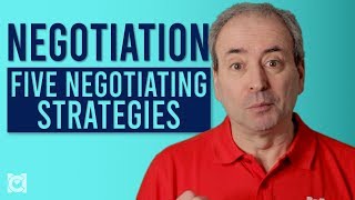 Five Basic Negotiating Strategies  Key Concepts in Negotiation [upl. by Madison]