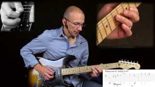 Stretching The Blues Lesson 2  adding Major 6th to Minor Pentatonic [upl. by Hawthorn]