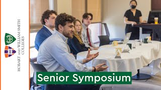 HWS  Senior Symposium 2022 [upl. by Rihaz309]