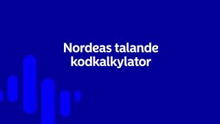 Nordeas talande kodkalkylator  Nordea Pankki [upl. by Saref]