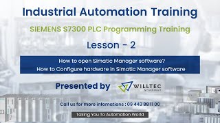 How to open Simatic Manager software How to Configure hardware in Simatic Manager software [upl. by Meluhs]