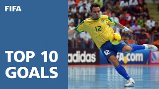 TOP 10 GOALS  FIFA Futsal World Cup Thailand 2012 [upl. by Siurad]