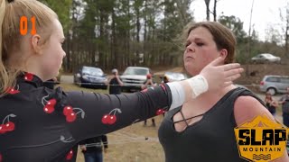 SLAP Mountain  Ep 4  Women’s Barbed Wire SLAP Match [upl. by Aietal]