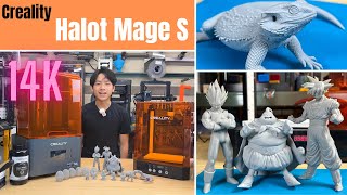 Creality Halot Mage S 14K resin 3D printer Review [upl. by Haididej183]