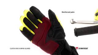 Dainese Clutch Evo D Dry Gloves [upl. by Leeda848]