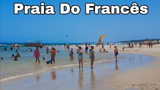 Praia Do Francês Alagoas A Estrutura E Preços Da Comida [upl. by Arica877]