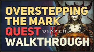 Overstepping the Mark Diablo 4 [upl. by Swee]