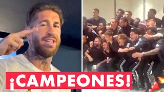 🔥🤩 ¡LA LEYENDA ESTÁ CON NOSOTROS Así felicitó Sergio Ramos al Madrid por triunfo en La Liga [upl. by Cally]