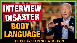 💥BODY LANGUAGE Breakdown Bidens Interview Fail [upl. by Seibold833]