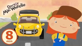 Cartoni animati per bambini La dottoressa Mac Wheelie e le avventure della macchinina gialla [upl. by Worra362]