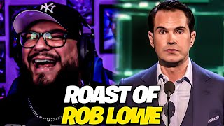 Jimmy Carr  Roast of Rob Lowe Reaction [upl. by Mallory103]