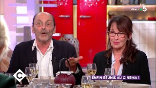 Au dîner avec Chantal Lauby et JeanPierre Bacri   C à Vous  04092018 [upl. by Divaj]