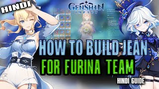 Mastering Jean Build the Perfect Jean for Furina Team in Genshin Impact India [upl. by Siegler987]