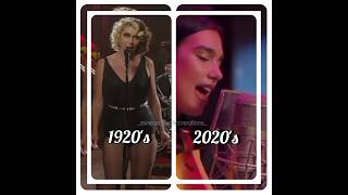 Levitating 1920 vs 2020 aesthetic levitating dualipa trending ytshorts pop song kpop music [upl. by Ikaz348]