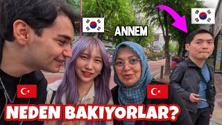 Anne ile KOREYE Gitmek NEDEN BAKIYORLAR [upl. by Annalee]