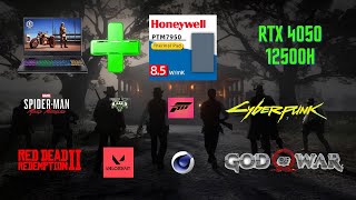 Acer Nitro 5  i5 12500H RTX 4050 Game Test PTM 7950 [upl. by Gwenette204]