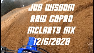 Jud Wisdom Raw GoPro on a 2021 YZ450f Mclarty MX 1262020 [upl. by Bree]