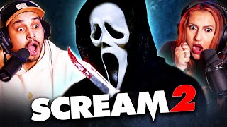 SCREAM 2 1997 MOVIE REACTION  NEVER PICKING A PHONE CALL AGAIN  FIRST TIME WATCHING  REVIEW [upl. by Mel615]