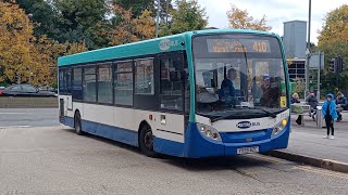 Ride on Metrobus exSouthdown Enviro200 Dart  6732 YX59 BZC  Route 410 [upl. by Fairman313]