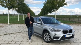 BMW X1 xDrive 20i 2017 FahrberichtTest Deutsch [upl. by Oicaroh]