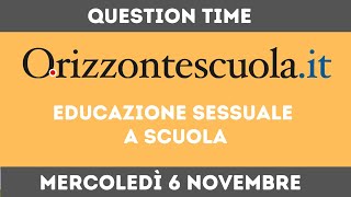 Educazione sessuale a scuola il Ministro Valditara al Question Time alla Camera [upl. by Ahrendt]