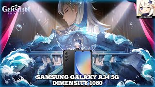 Genshin ImpactSamsung Galaxy a34 5GDimensity 1080 [upl. by Adnala]