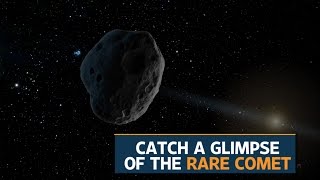 Rare comet will be visible from Earth for the first time Nasa [upl. by Denby]