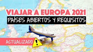 A estos países de Europa puedes viajar en 2021 [upl. by Niboc]