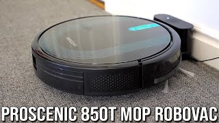 Proscenic 850T Smart Mop Robovac [upl. by Lebezej281]