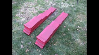 DIY Wood Car Ramps [upl. by Ricketts]